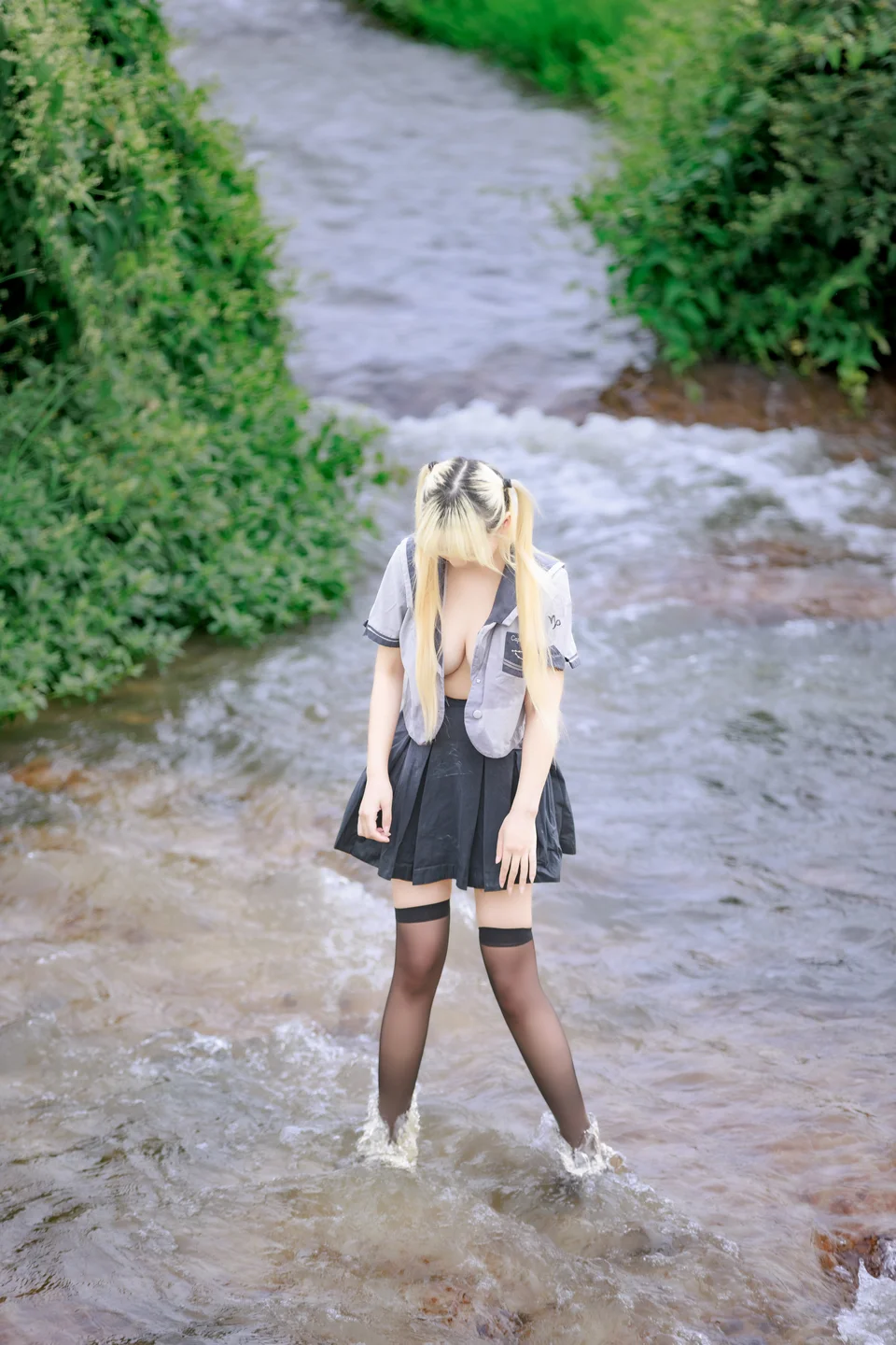 阿雪雪 - No.024 湿地JK [78P-1.77GB] tg@simisebaisi 【丝足阁】058.webp